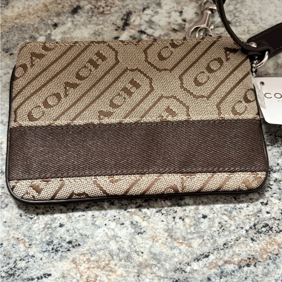 Coach Brown Wristlet Bag - Picture 3 of 5